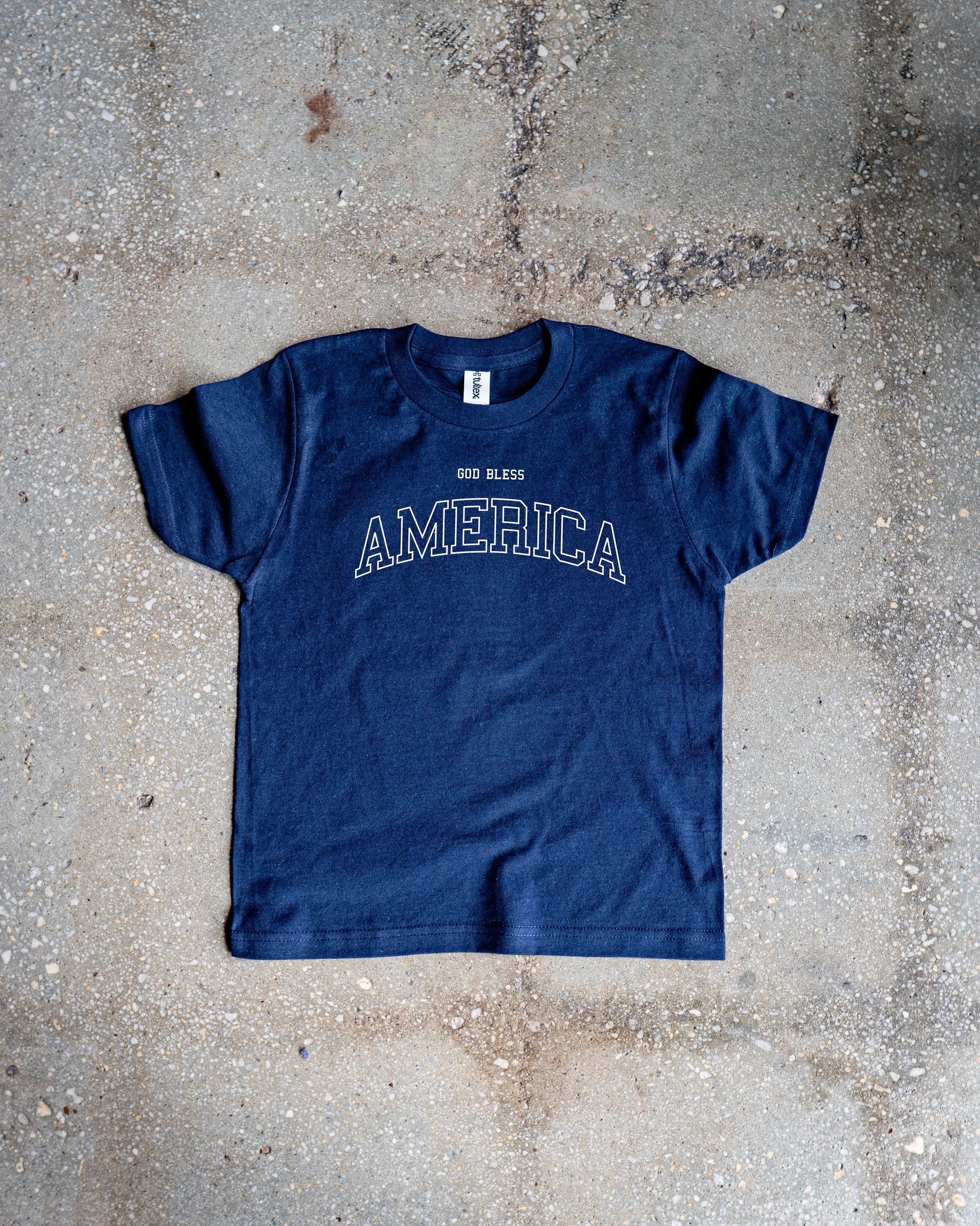God Bless America Kids Box T-shirt