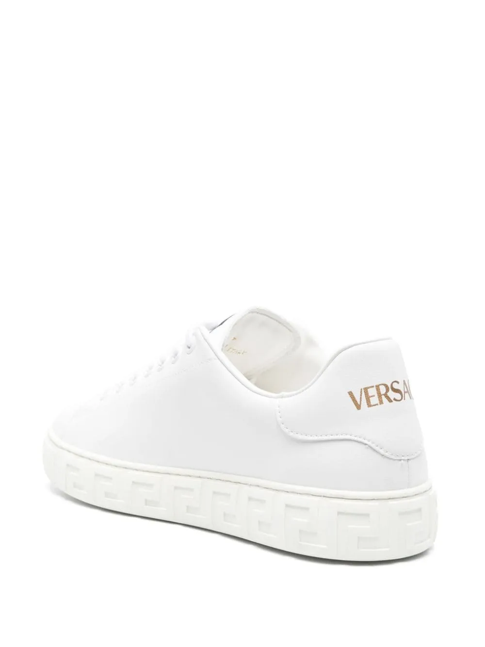 Greca leather sneakers
