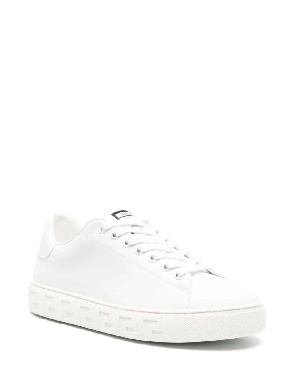 Greca leather sneakers