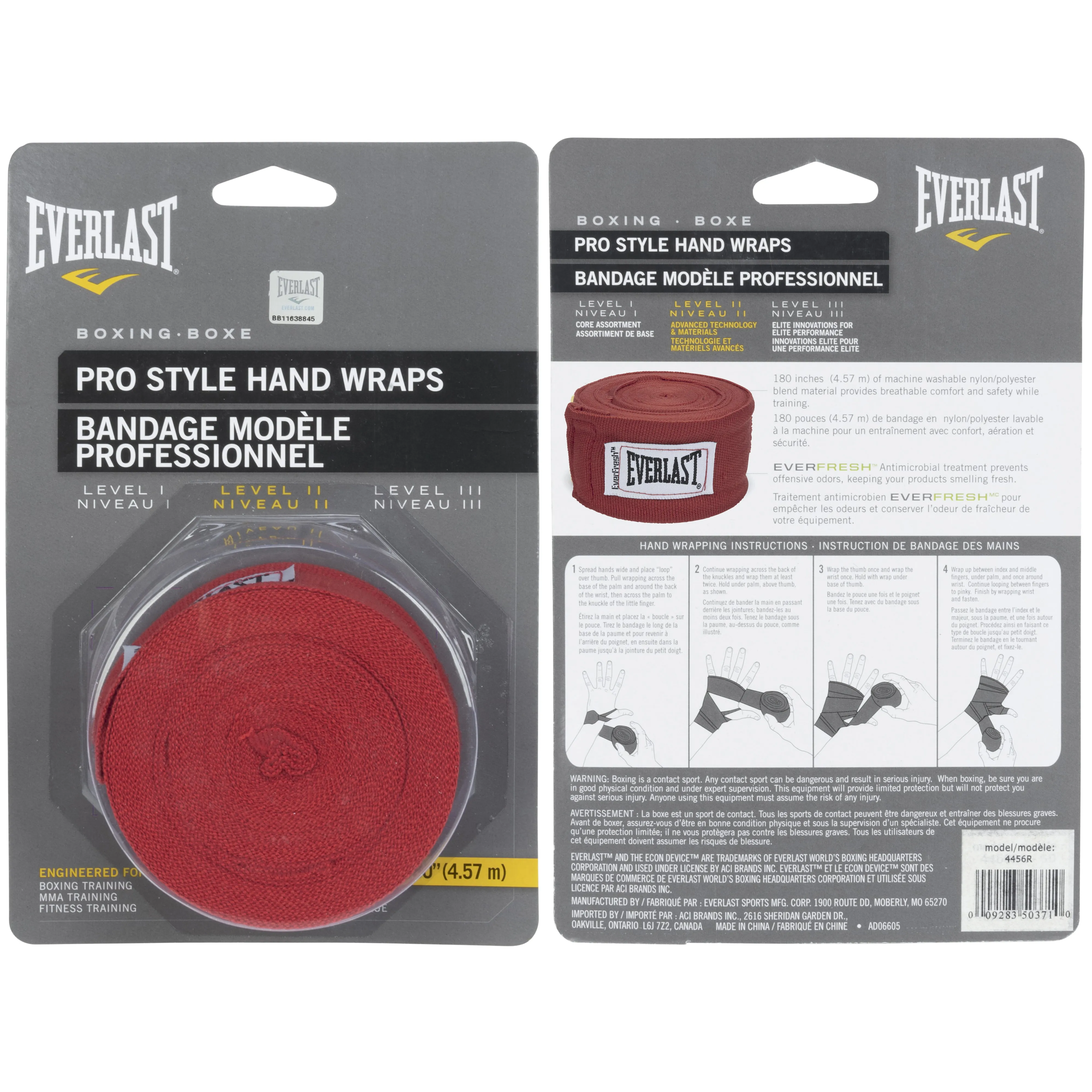 Hand Wraps 180" Pair