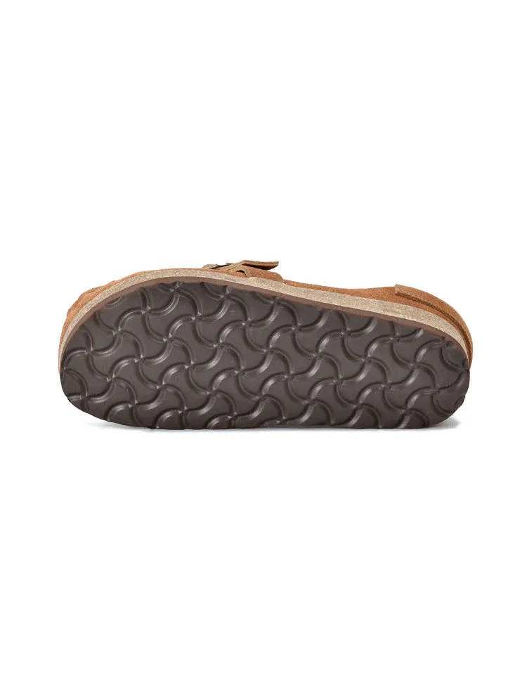 Handmade Real Leather Suede Clogs Slippers