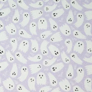 Happy Haunting Printed Glitter Felt