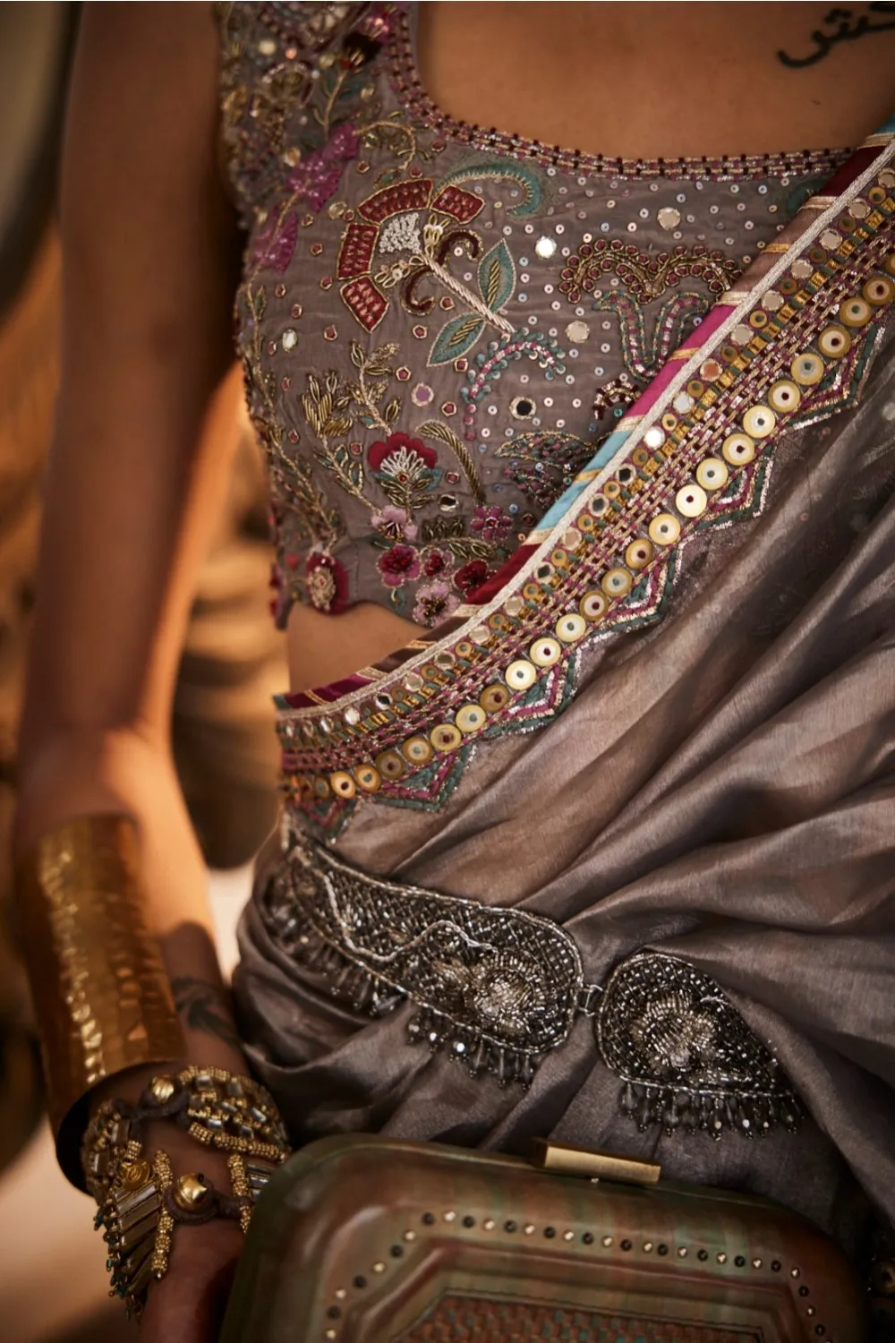 Inaya Saree Set- Saleti