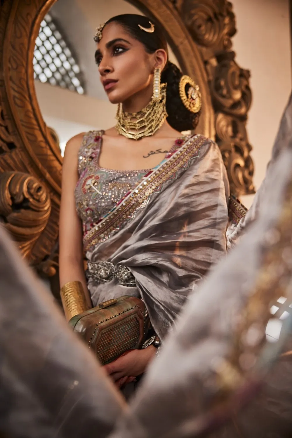 Inaya Saree Set- Saleti