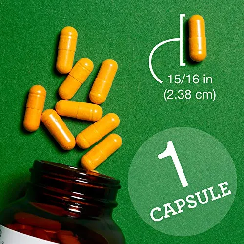 INNATE Response Formulas - Respuesta Turmerica, Soporte para Respuesta Inflamatoria Saludable con Extracto de Pimienta BioPerina Negro, 60 Cápsulas