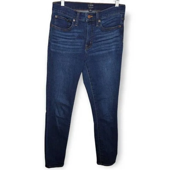 J Crew 9&quot; High Rise Skinny Jeans size 26
