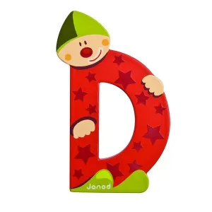 Janod Clown Letters D
