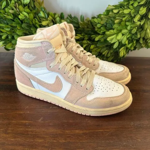 Jordan 1 Retro High OG Washed Pink (PS) Shoes 3Y
