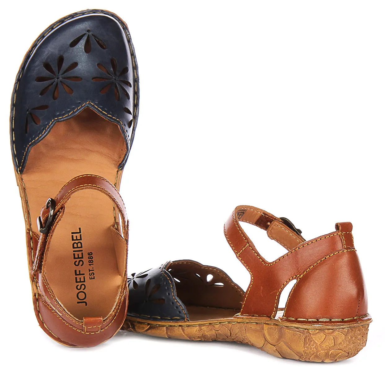 Josef Seibel Rosalie 04 In Navy Brown For Women