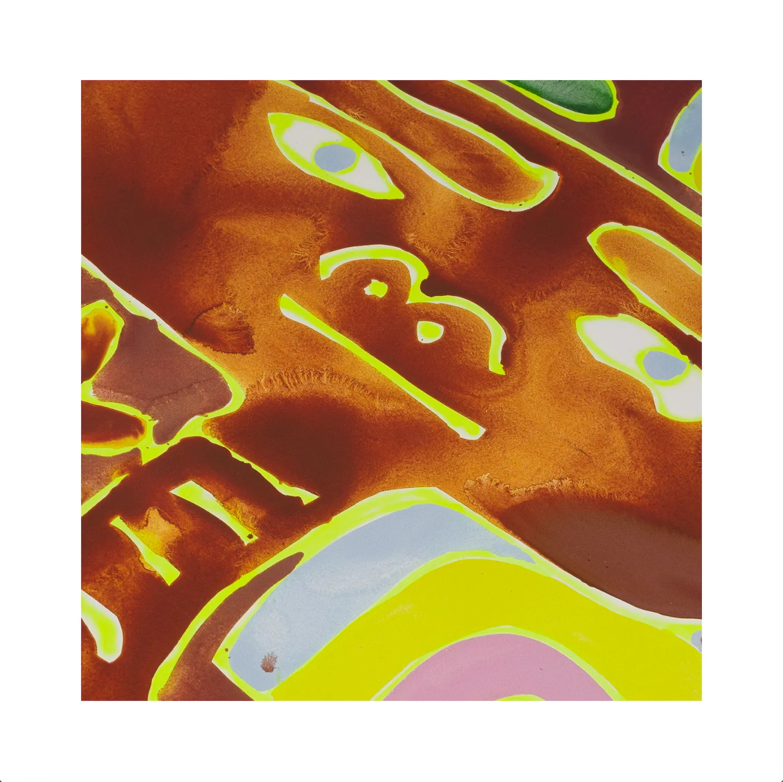 Katherine Bernhardt, Lucky Charms are Magically Delicious, 2024; Signed and Numbered Limited Edition Print