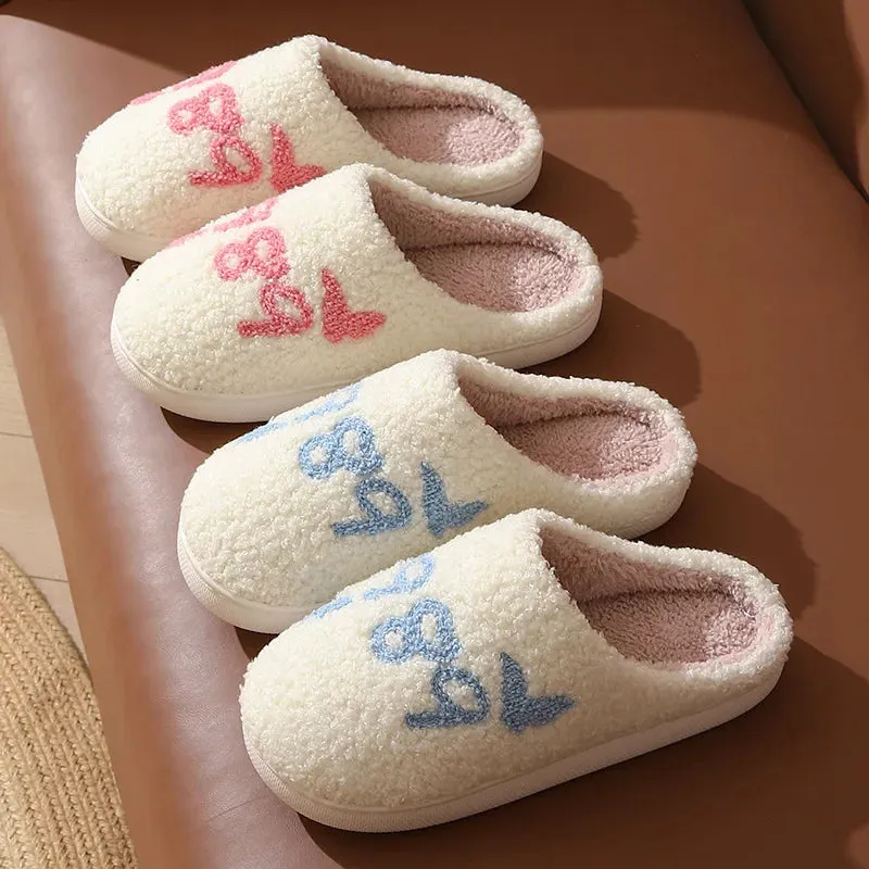 Kawaii Cozy Plush Slippers for All Seasons 🌸🦢 | Cute Indoor Slides with Anti-Slip Comfort for Home & Hotel 🏡✨