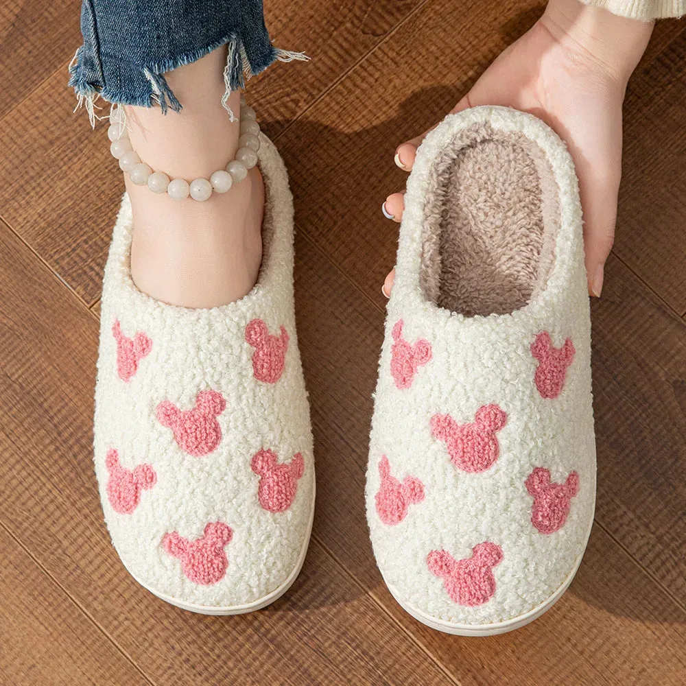 Kawaii Cozy Plush Slippers for All Seasons 🌸🦢 | Cute Indoor Slides with Anti-Slip Comfort for Home & Hotel 🏡✨