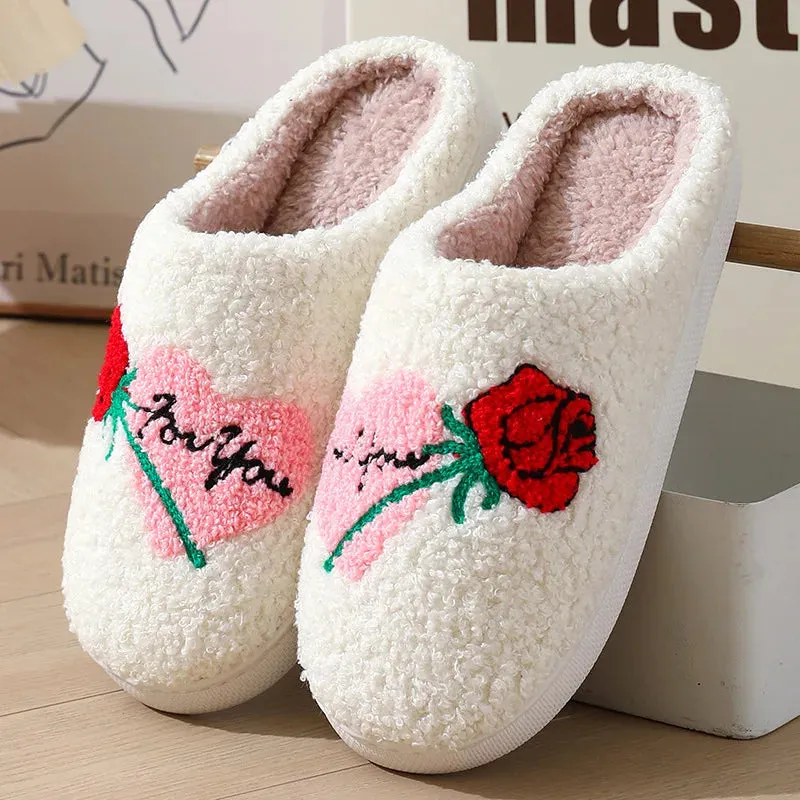 Kawaii Cozy Plush Slippers for All Seasons 🌸🦢 | Cute Indoor Slides with Anti-Slip Comfort for Home & Hotel 🏡✨