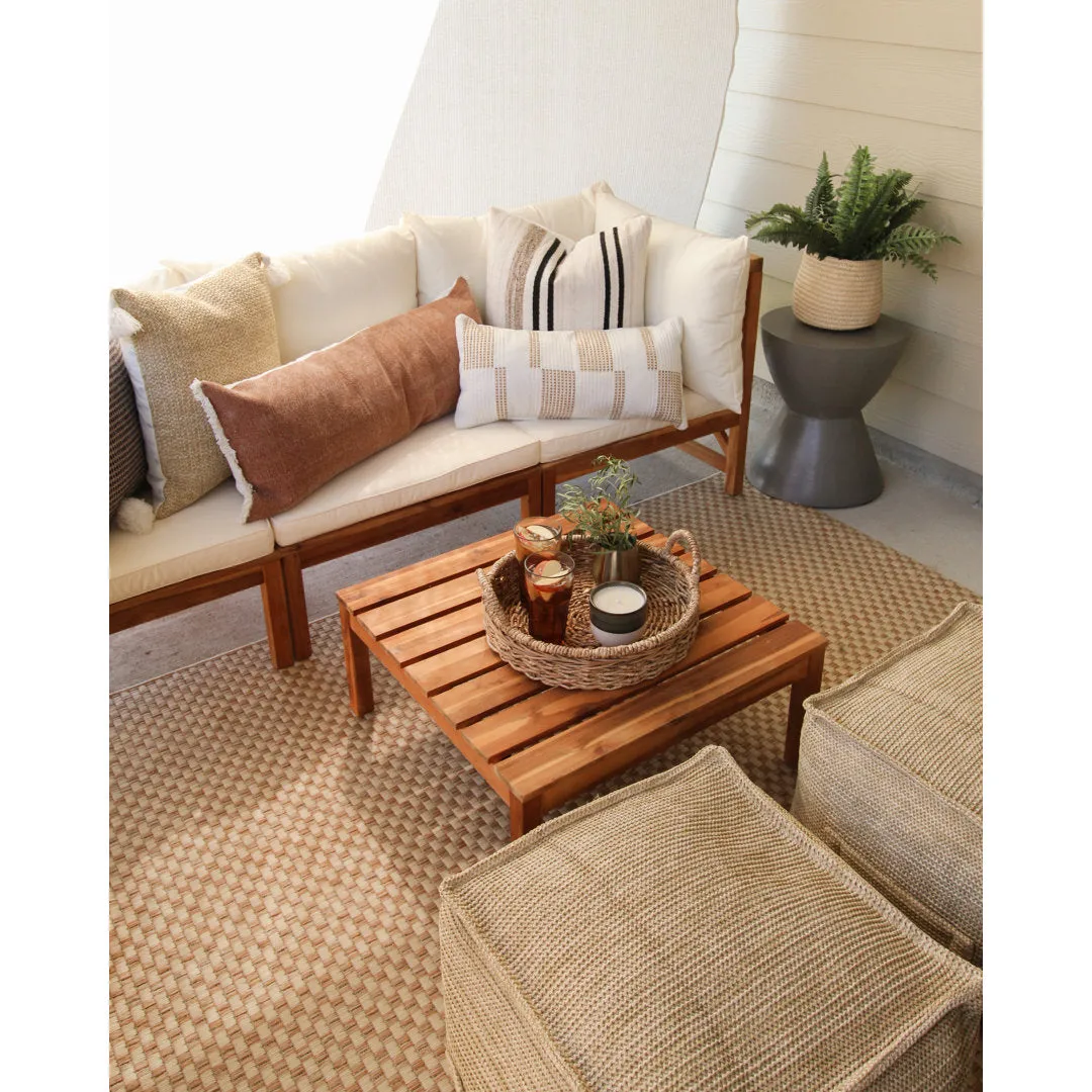 Kaylah Performance Geometric Rug Highland Dunes Rug Size: Rectangle 6'7" x 9'6"
