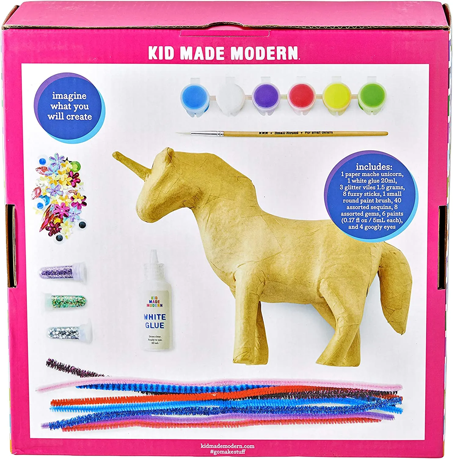 Kid Made Modern Paper Mache Unicorn Kit