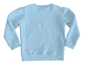 Kids Holly Sweatshirt - Light Blue French Terry