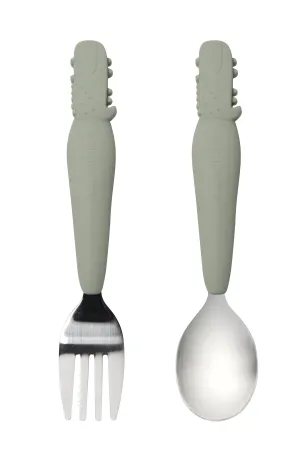 Kids Utensils Set - Alligator