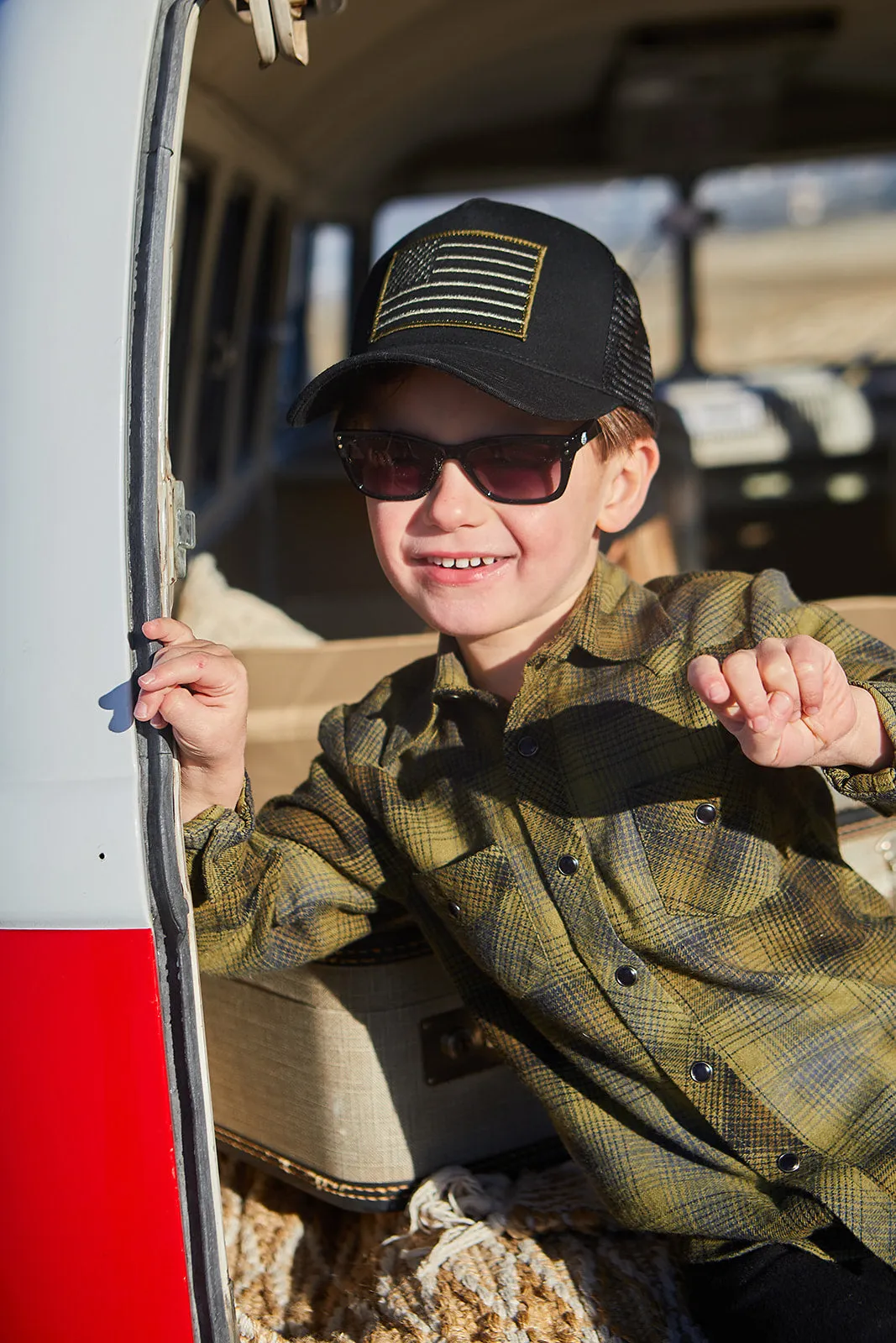 Knuckleheads Black Sunglasses For Kids