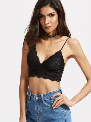 Lace Overlay Bralet