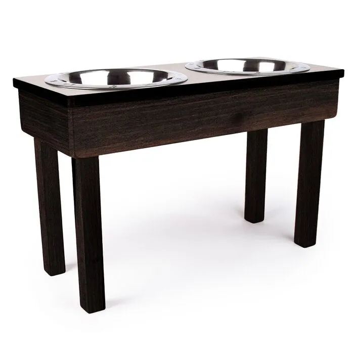 Large Dog or Cat Double Elevated Feeder