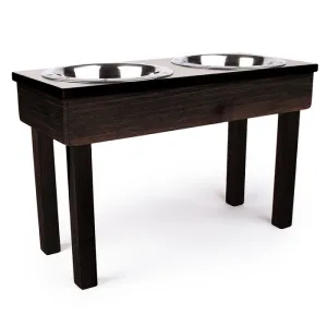 Large Dog or Cat Double Elevated Feeder