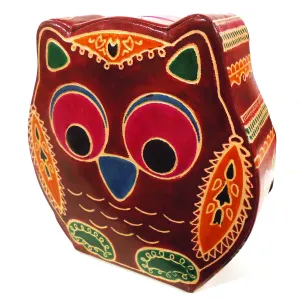 Leather Bank - Owl