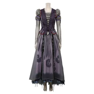Lemony Snicket‘s A Series of Unfortunate Events Halloween Carnival Suit Violet Baudelaire Cosplay Costume Dress Outfits