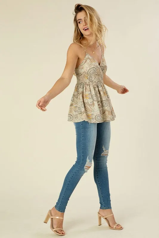 Lilou A line cami top