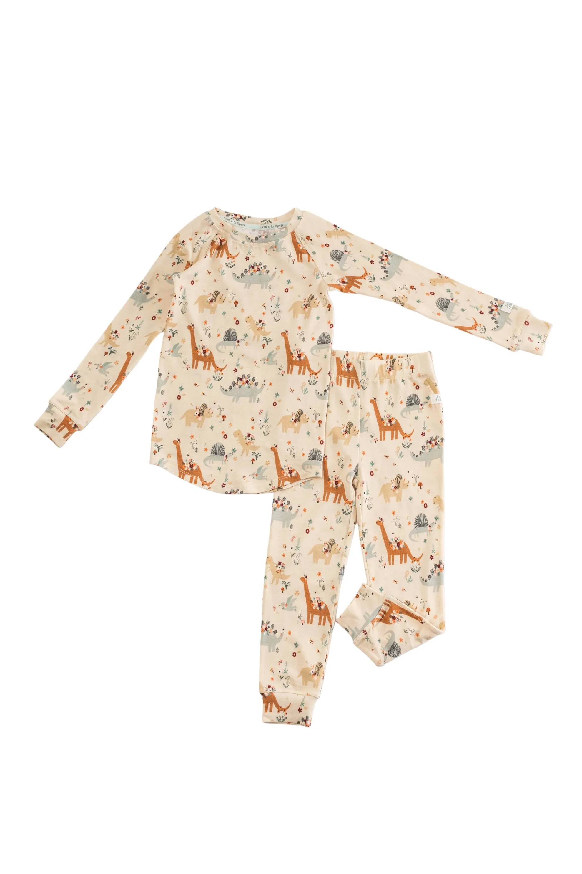Long Sleeve Pajama Set - Baby Dinomite