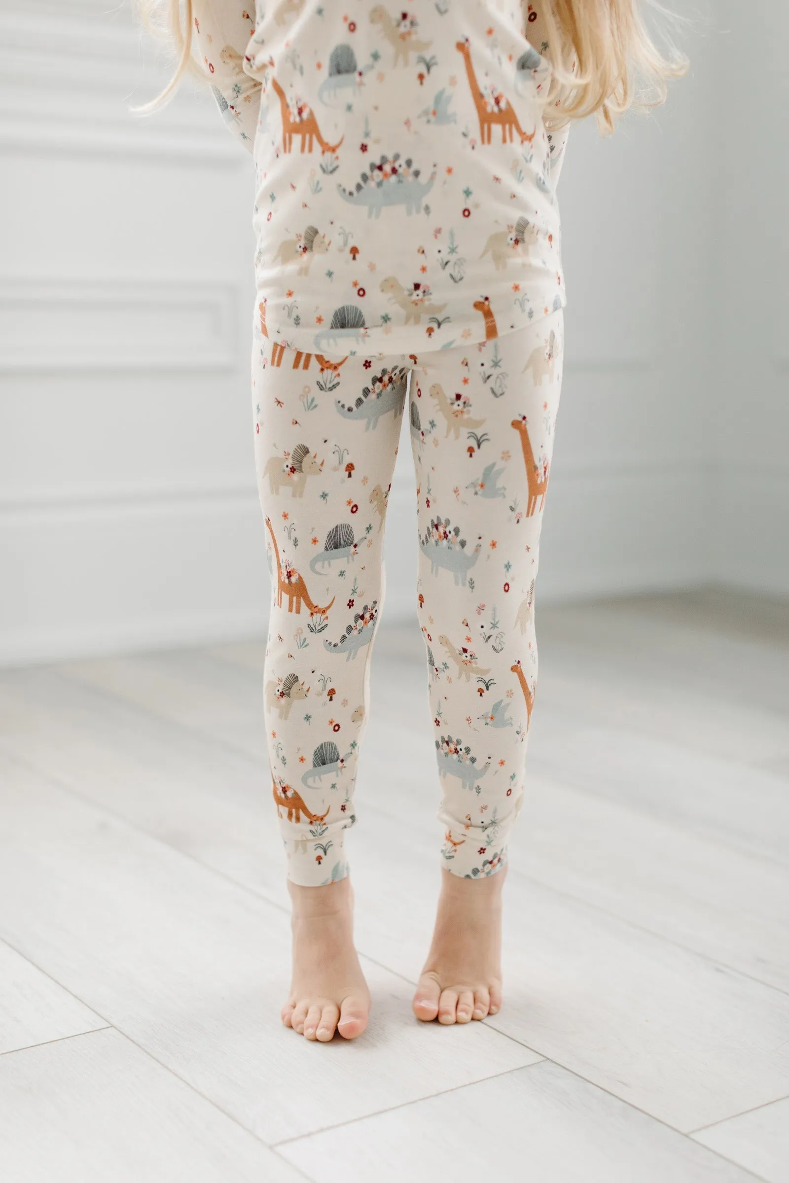 Long Sleeve Pajama Set - Baby Dinomite