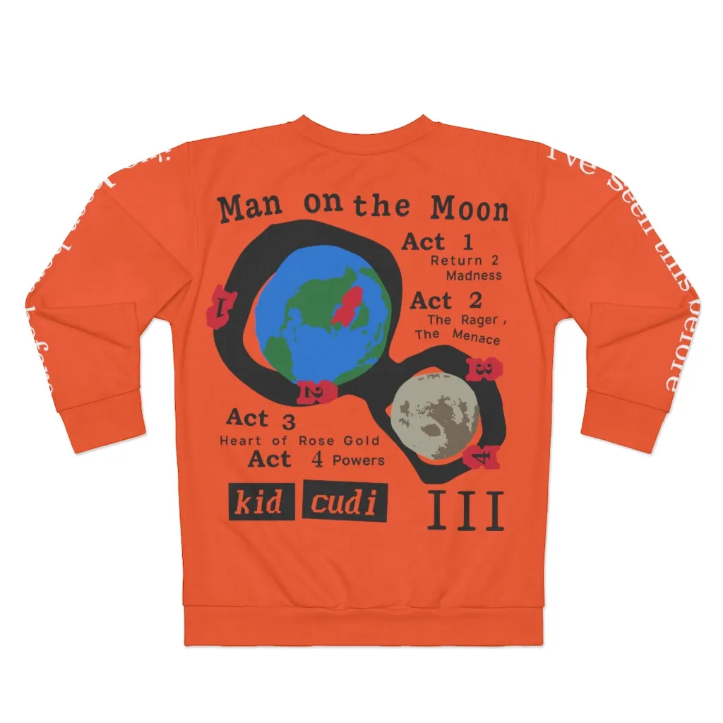 Man On The Moon Kid Cudi Album Merch inspired Unisex Crewneck Sweatshirt