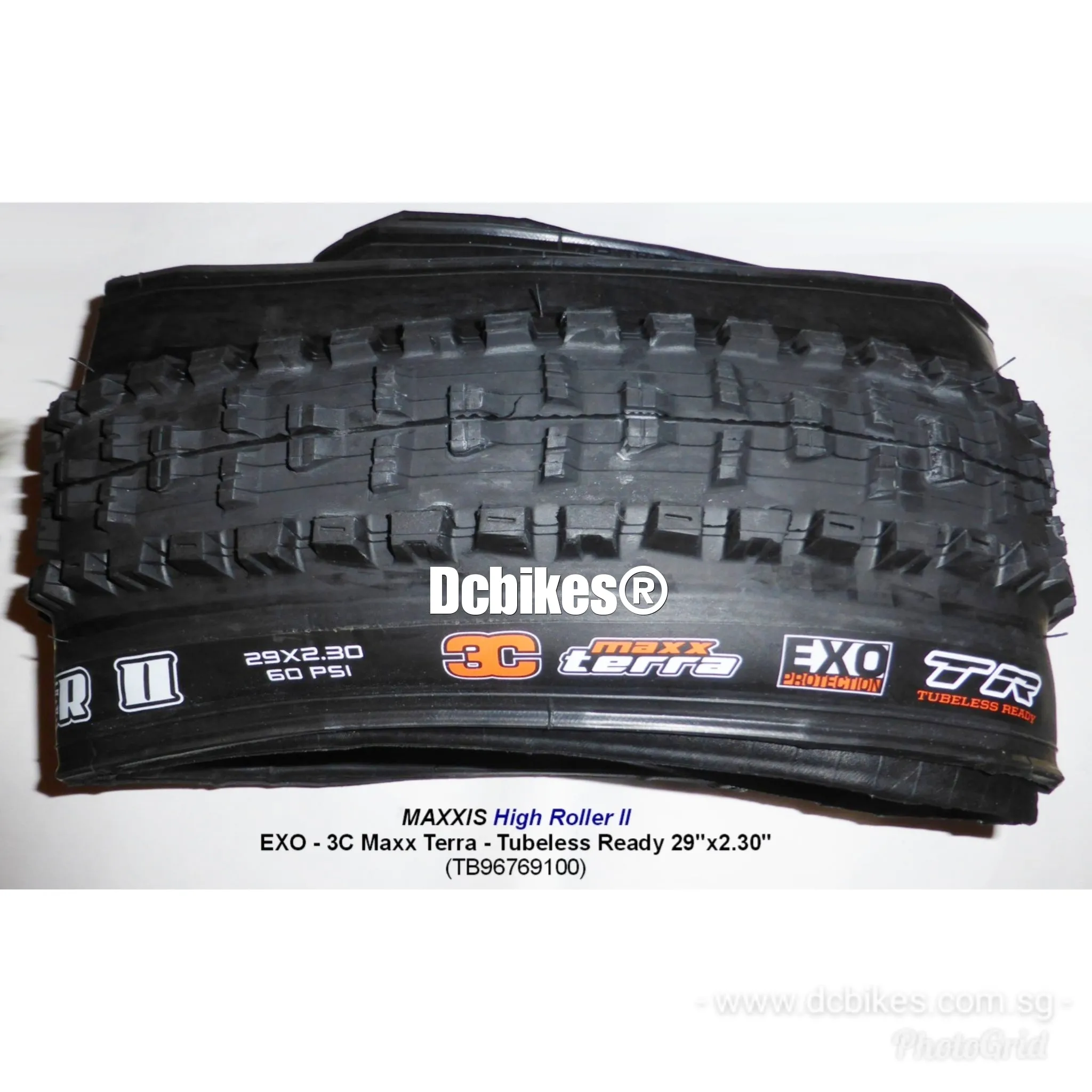 Maxxis 29 X 2.3 High Roller II Tubeless Ready MTB Folding Tyres ( 1 Tire )