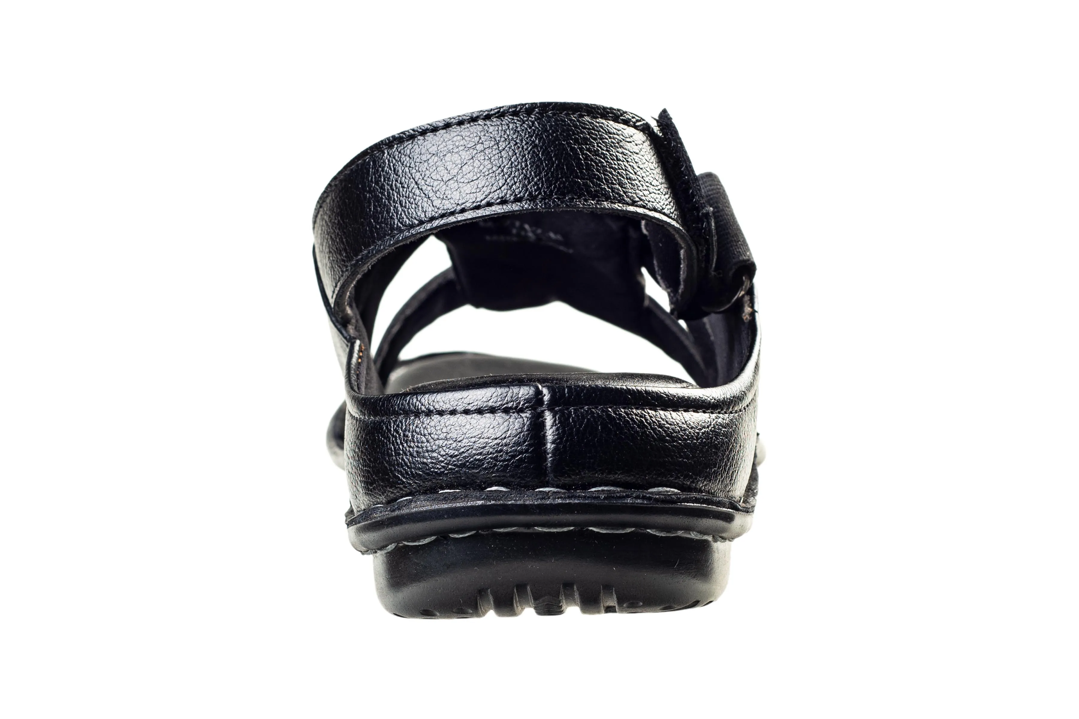 Michael Angelo Gents Black Sandal