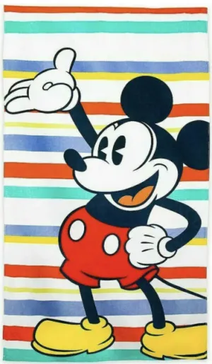 Mickey Mouse Summer Fun Beach Towel