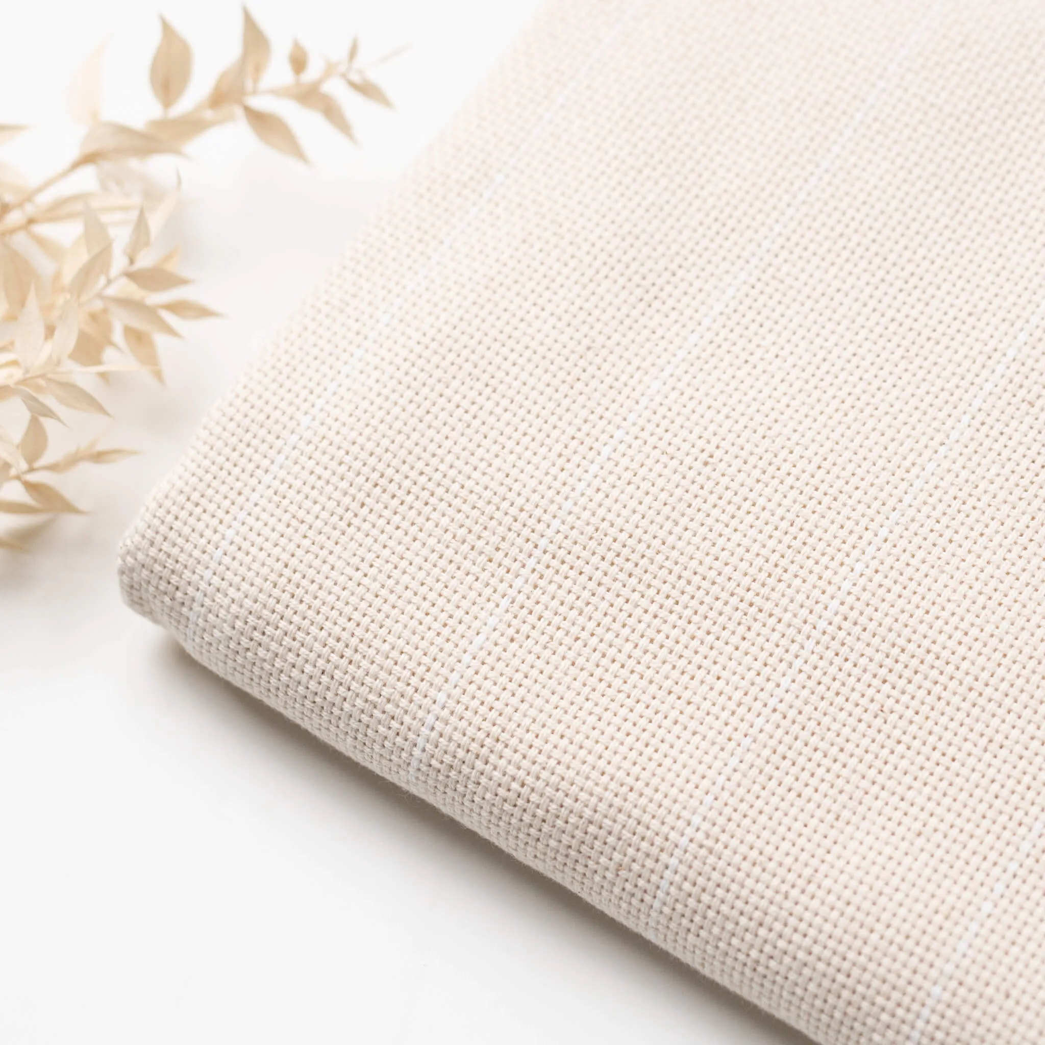 Monks cloth punch needle fabric (USA)
