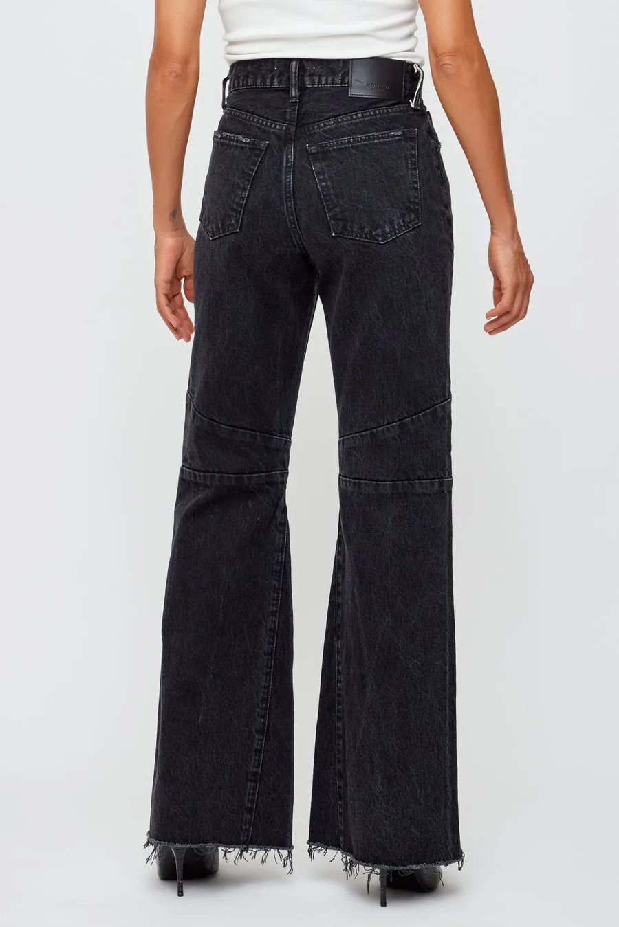 Moussy Vintage - Angeline Switching Flare - Black