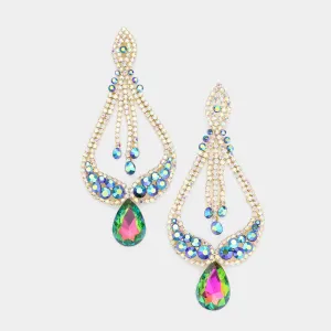 Multi-Color Pageant Earrings | "Miss America" | 529003