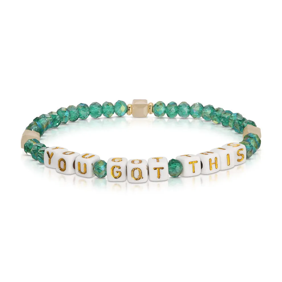 My FUN Colors Kids Colorful Words - You Got This (Teal w/Gold)