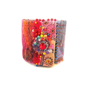 Mysterium Collection Beaded Lace Cuff Bracelet