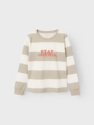 Name It | Kid Boy Striped Long  Sleeved Top