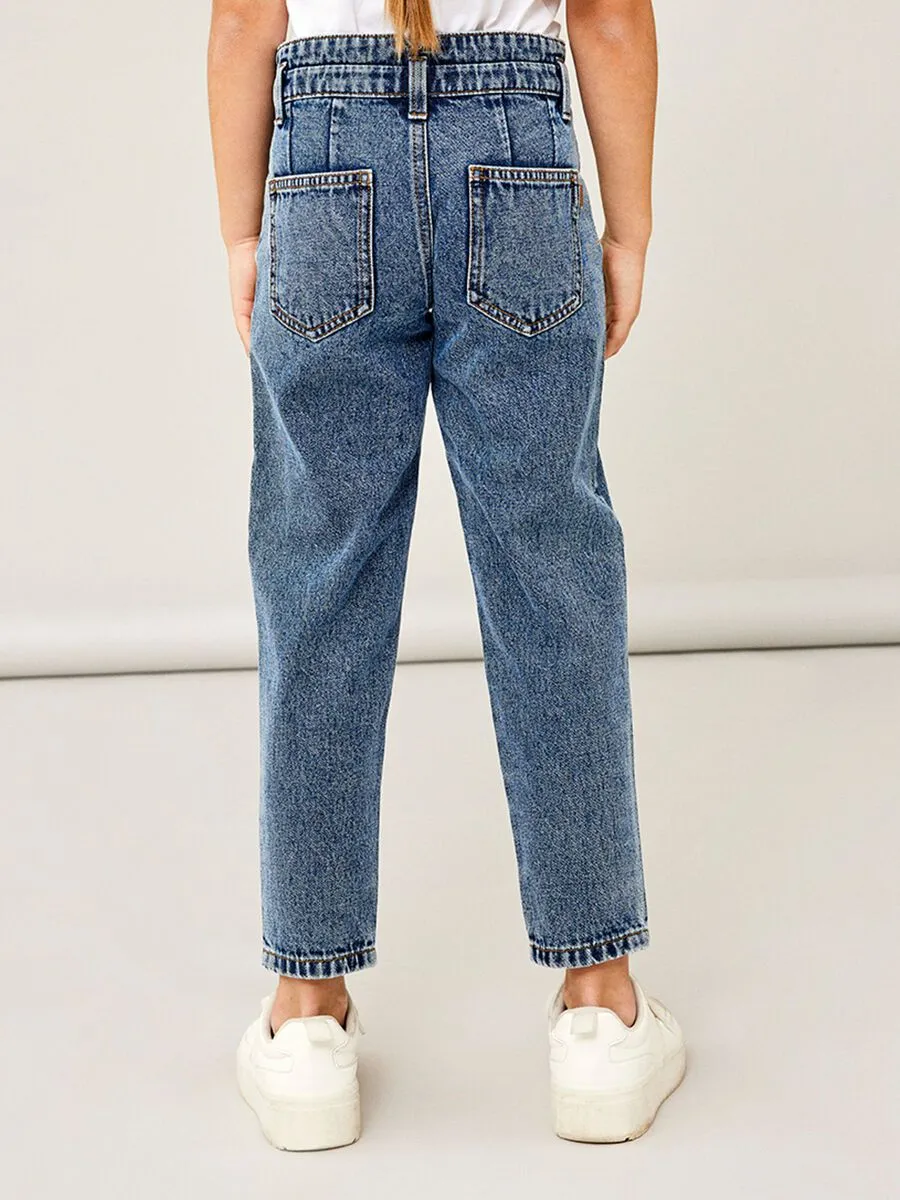 NAME IT | Kid Girl Bella Mom Fit Jeans