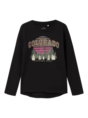 NAME IT | Kid Girl Colorado Long Sleeved Top