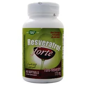 Nature's Way Resveratrol-Forte  60 sgels