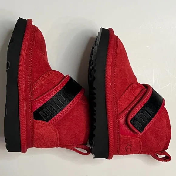 *New* UGG Kid’s Neumel Boot Snapback 'Samba Red', Toddler Size 6