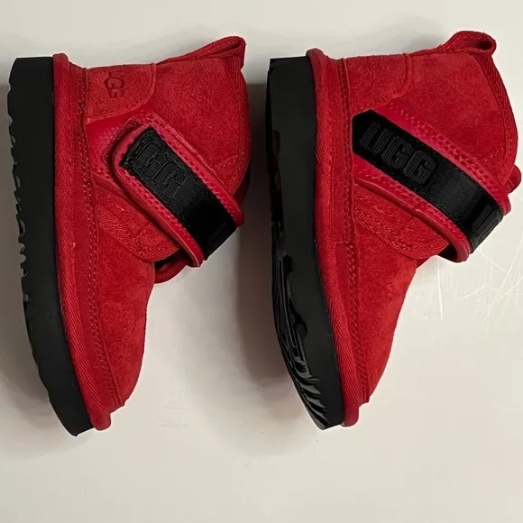 *New* UGG Kid’s Neumel Boot Snapback 'Samba Red', Toddler Size 6