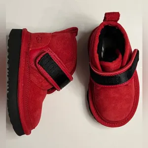 *New* UGG Kid’s Neumel Boot Snapback 'Samba Red', Toddler Size 6
