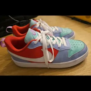 Nike Court Borough Low Recraft Cobalt Bliss Size 5Y Light Use