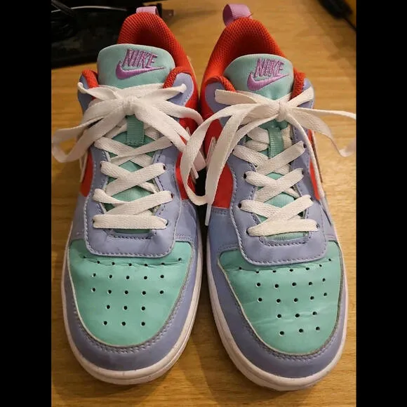 Nike Court Borough Low Recraft Cobalt Bliss Size 5Y Light Use