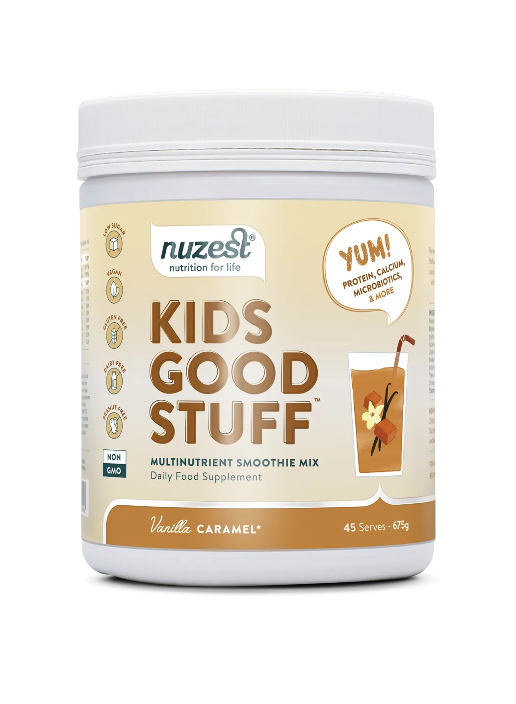 Nuzest Kids Good Stuff Vanilla Caramel 675g