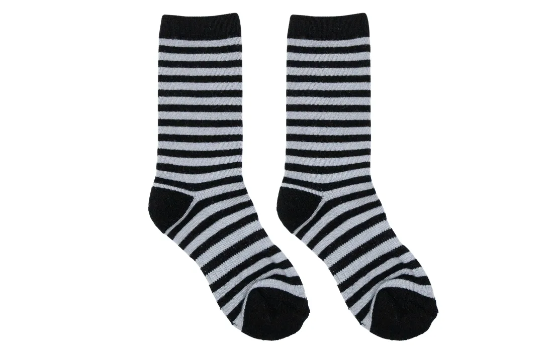 Oakiwear Kids Merino Wool Socks Hiking Outdoor, Boot Size Gray Cloud